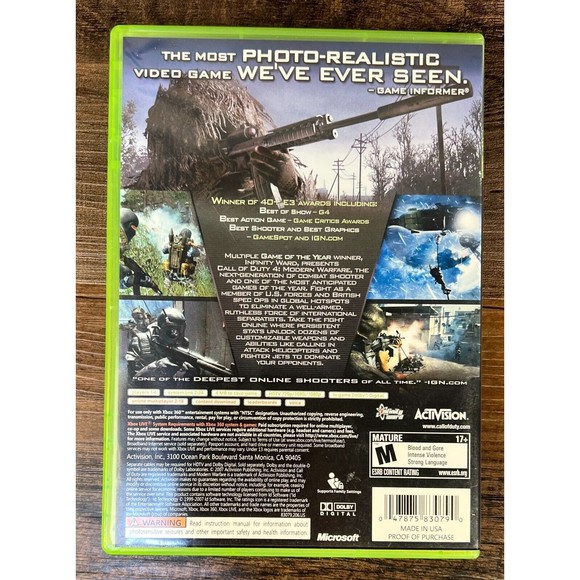 Call of Duty 4 Modern Warfare (Microsoft Xbox 360) - Picture 3 of 3
